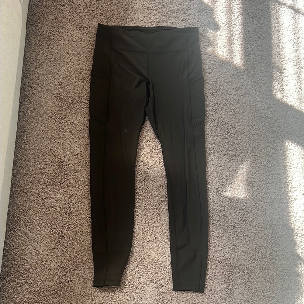 Lululemon Army Green Leggings